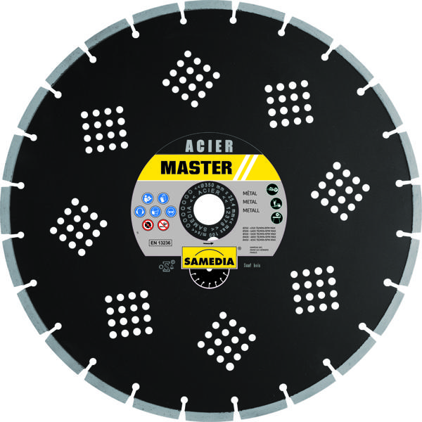 Disque diamant Ø125mm MASTER acier Samse fr