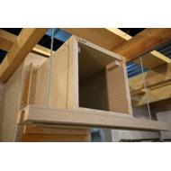 Plaque plâtre GLASROC F V500 A1 BD 50mm 250x120cm