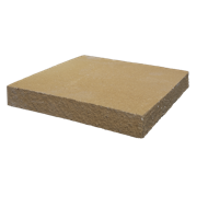 Dalle réfractaire 22x22cm Ep.30mm flammée