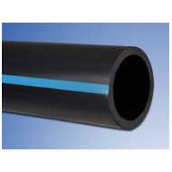 Tube PEHD PE100 couronne 16 bar NF bande bleue