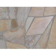 DALLAGE QUARTZITE OPUS INCERTUM JAUNE EP.15/25MM