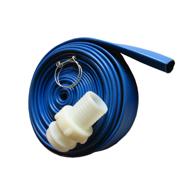 KIT TUYAU REFOULEMENT PLAT Ø35 LG 10M + RACCORDS