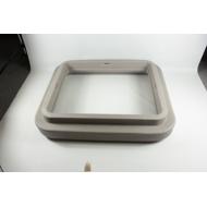 REHAUSSE TROU D'HOMME RECT. ECOFLO 4 ET 8 EH (0.85X0.656 H.0.15M)