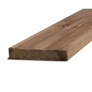 LAME TERRASSE PIN EUROPE CENTRALE AUTOCLAVE BRUN LISSE 27X145MM 4,00M