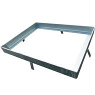 Cadre galva + 1 tampon fonte L1T B125 sans logo