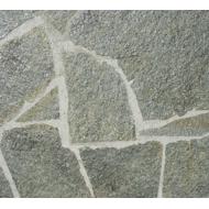 Dallage opus luserne Ep.40/60mm gris-vert