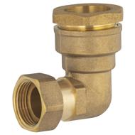 Coude PE Ø25mm écrou libre F 3/4