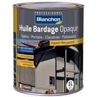 Huile terrasse et bardage mat poudré anthracite 1L