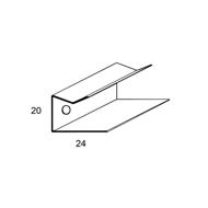 LISSE 20X24MMX3,00M