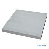 Chapeau pilier plat 50x50x4,5cm gris