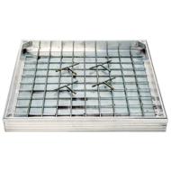 Regard à carreler ALUSOL LIGHT 400x400-340x340 Ht60 125Kn