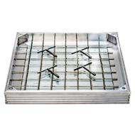 Regard à carreler ALUSOL PRO 300x300-210x210 Ht60 250Kn