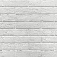 Faïence briquette BRICK NEW YORK blanc 6x25cm Ep.10mm