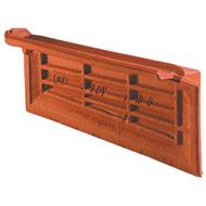 RIVE INDIVIDUELLE DROITE DELTA 10 ROUGE