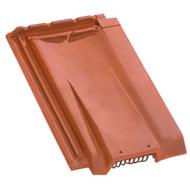 TUILE VENTILATION + GRILLE H10 TENON TRES HAUT VIEILLI MASSE