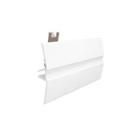 PROFILE CONTRE BAIE PVC AVEC TRAME POUR ISOLANT EP.9MM 2,40M