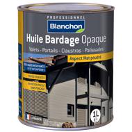 Huile terrasse et bardage mat poudré gris naturel 1L