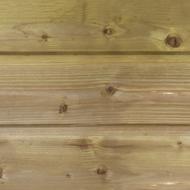 Bardage épicéa AB autoclave classe 3 vert élégie 21x135mm 3,60m