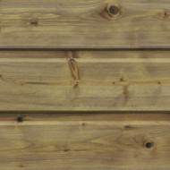 Bardage épicéa AB autoclave classe 3 vert élégie 21x135mm 4,20m