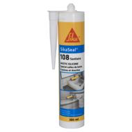 MASTIC SANITAIRE SIKASEAL 108 SILICONE BLANC CARTOUCHE 300ML