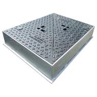 CADRE GALVA + 2 TAMPONS FONTE L1C D400 'TELECOM FOE'