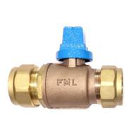 Robinet d'arrêt FAH DN40 raccord torique Ø50 111