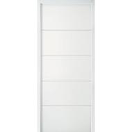 Bloc porte isolant prépeint rec. HORIZON 204x83cm GP perf+66x54mm