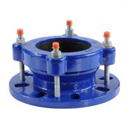 Adaptateur fonte de raccordement large plage BE TLT pour tube