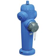 Poteau incendie d'aspiration SAPHIR TYPE S DN100 H.1,00m NF bleu