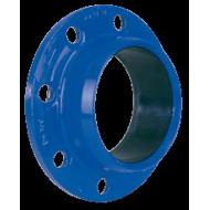 Adaptateur fonte de raccordement QUICK PE/PVC pour PVC/PE ISO PN10-16