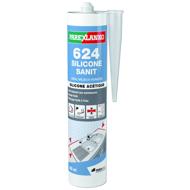 Mastic 624 SANITAIRE silicone translucide cartouche 300ml