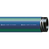 Tube PEHD PE100-RC SLM®DCT couronne 100m bleu bandes vertes