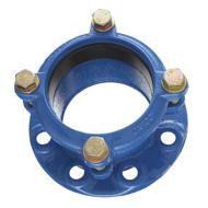 Adaptateur fonte de raccordement large plage LP6 pour tube