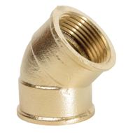 Coude laiton 135° femelle-femelle