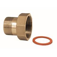Demi-raccord à douille laiton écrou libre MF ref:1410/FM