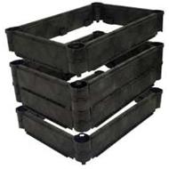 Section FORTRESS H.150mm 915x610mm PEHD avec fond