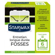 ENTRETIEN LONGUE DUREE POUR FOSSES SEPTIQUES 500G STARWAX biologique