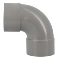 Coude PVC évacuation Ø100 femelle-femelle 87°30