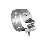 Collier inox d'obturation universel Ø063-177 écrou sécable PN16