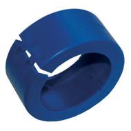 Bague bleue de plombage pour compteur sans logo