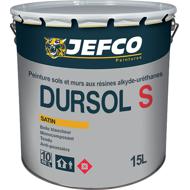 PEINTURE ALKYDE DURSOL S SOLS ET MURS BLANC 15L