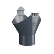 NAISSANCE LINDAB OMV DEV33 D100MM RAL 9005 NOIR