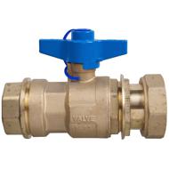 ROBINET 4102 EASY 85 RACCORD Ø40 ECROU LIBRE 33/42 AVEC ECROU