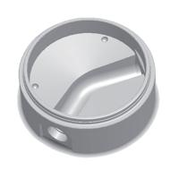 Cunette béton EU PRO Ø1000 HU41/H45cm 158° pour PVC Ø200 NF