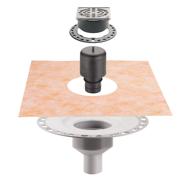 Kit complet évacuation sol KERDI-DRAIN sortie verticale