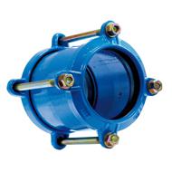 Manchon fonte de raccordement R5 INOX pour PVC