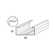 fourrure métal 18/48 2,70m