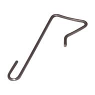 CROCHET ARDOISE INOX 17% DROIT NEIGE 10X3 A20/500