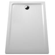 Receveur extra-plat ARKITEKT Blanc céramique 120x80cm Ep.55mm NF