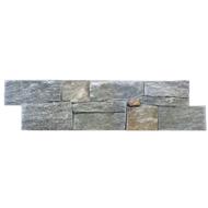PAREMENT QUARTZITE SUR CIMENT BALI 15X55/60CM EP.20-40MM GRIS MORDORE